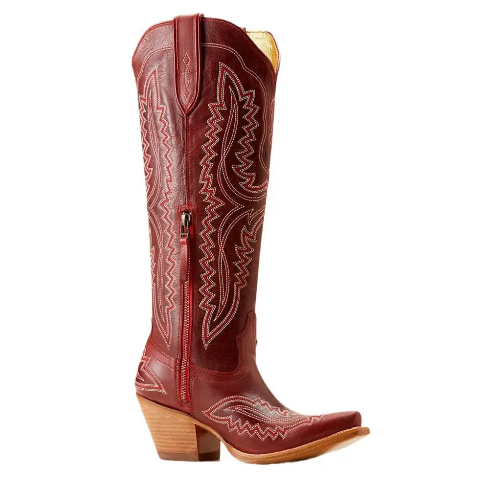 Western Sle High-Cut Pointed Toe Booties Large Size Cowboy Boots for Men Casual Leisure Faion Spring Autumn Season - CB044