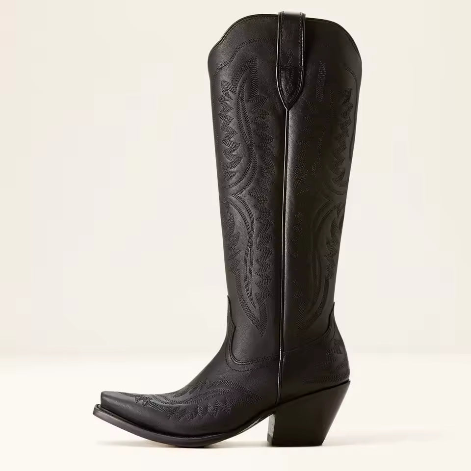 Western Sle High-Cut Pointed Toe Booties Large Size Cowboy Boots for Men Casual Leisure Faion Spring Autumn Season - CB044