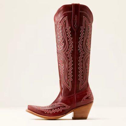 Western Sle High-Cut Pointed Toe Booties Large Size Cowboy Boots for Men Casual Leisure Faion Spring Autumn Season - CB044