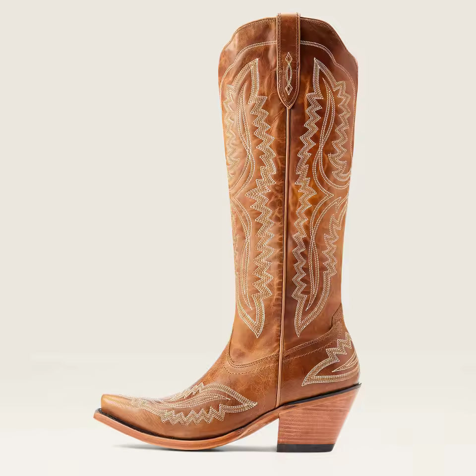 Western Sle High-Cut Pointed Toe Booties Large Size Cowboy Boots for Men Casual Leisure Faion Spring Autumn Season - CB044