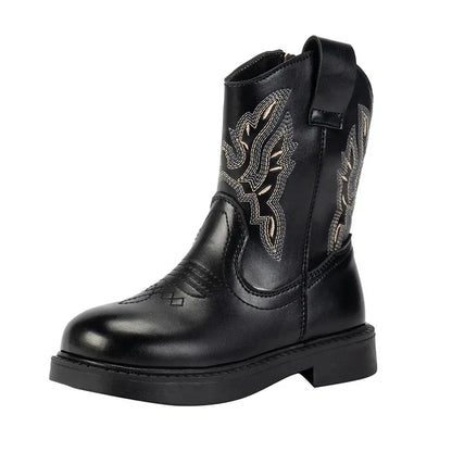 Zapatos Niña Girls Boots Waterproof Cowboy Boots Childrens New Fashion Short Anti Slippery Boot Thick Boot Kids Boot Botas Niña - CB079